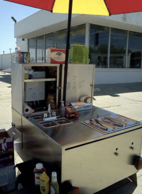 Frankfurter Cart Ben's Catering