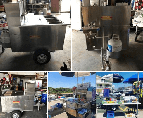 Used Hot Dog Cart For Sale In Cape May, NJ